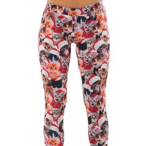 Tipsy Elves Meowy Christmas Leggings